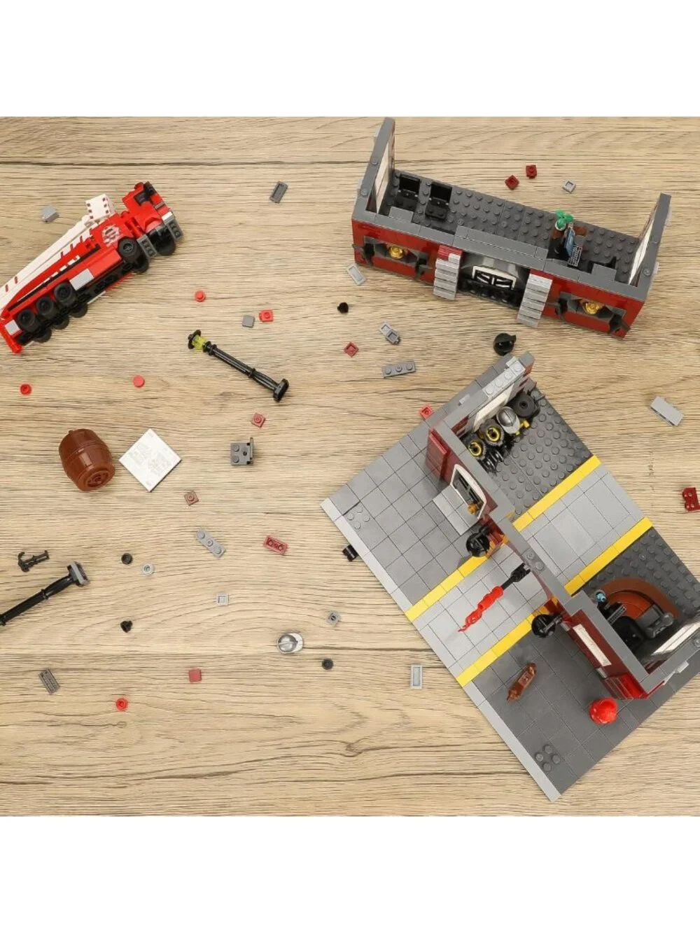 Fire Rescue Building Set - 1823 PCS Compatible with Lego, Perfect Gift for Kids